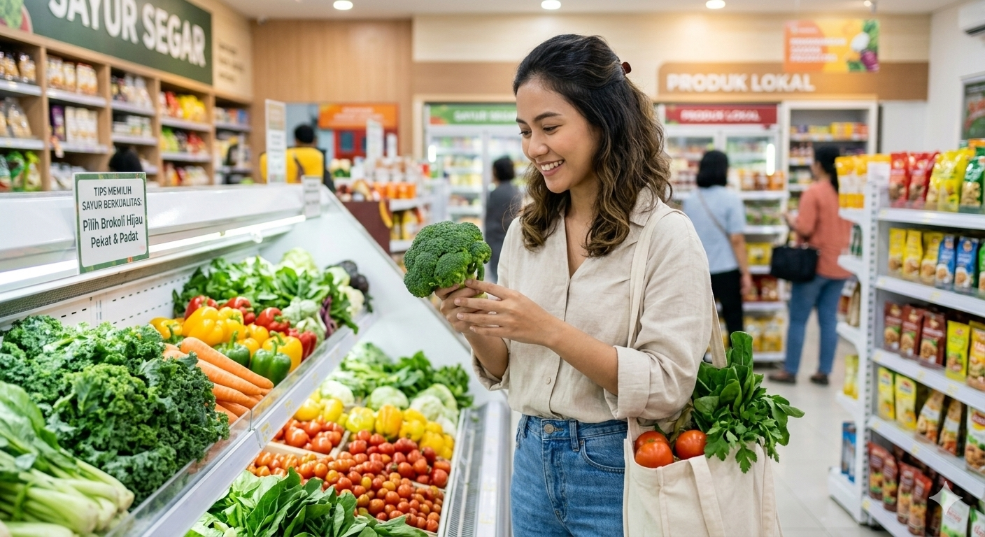 memilih bahan makanan berkualitas