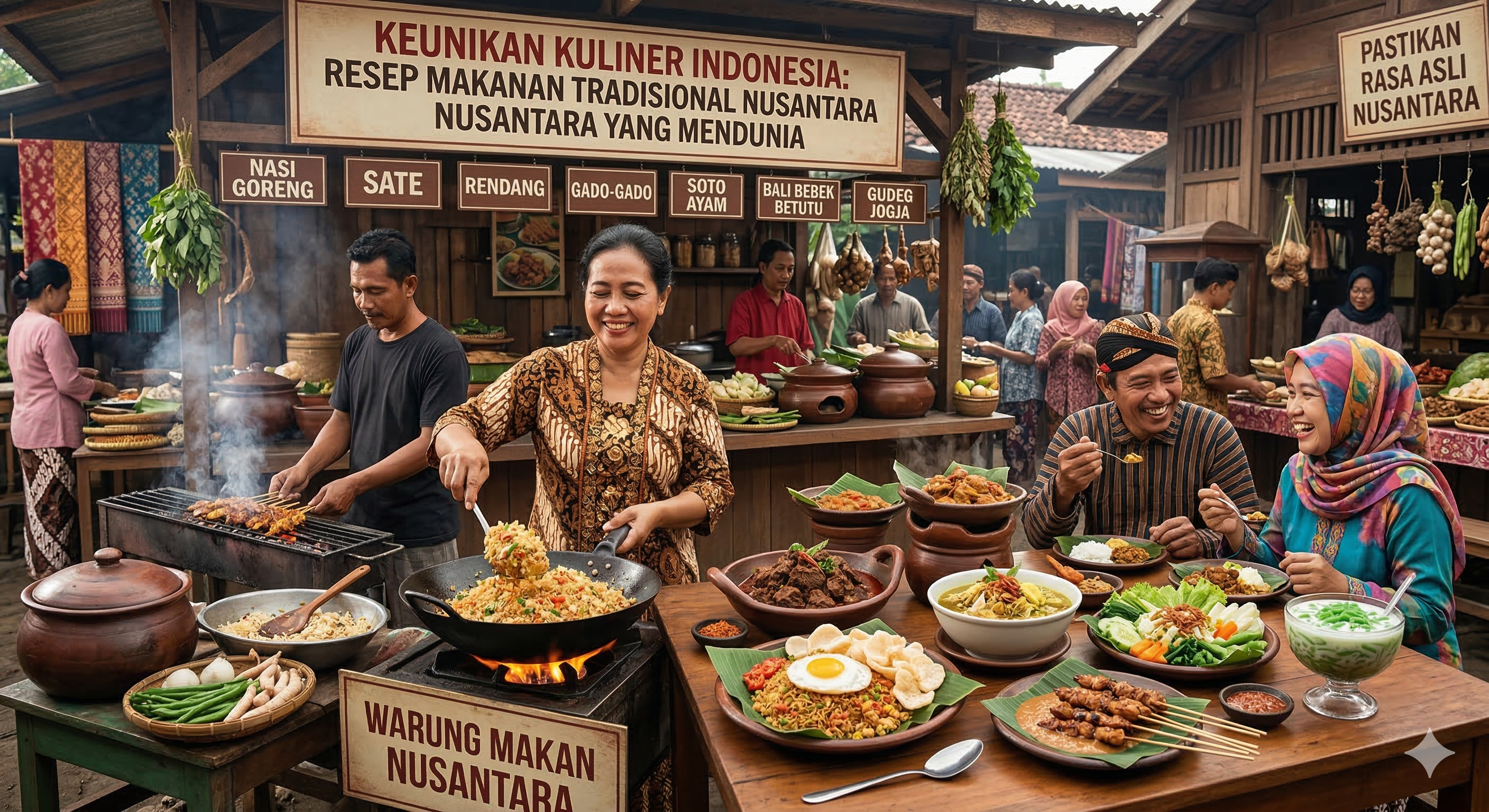 makanan indonesia tradisional nusantara
