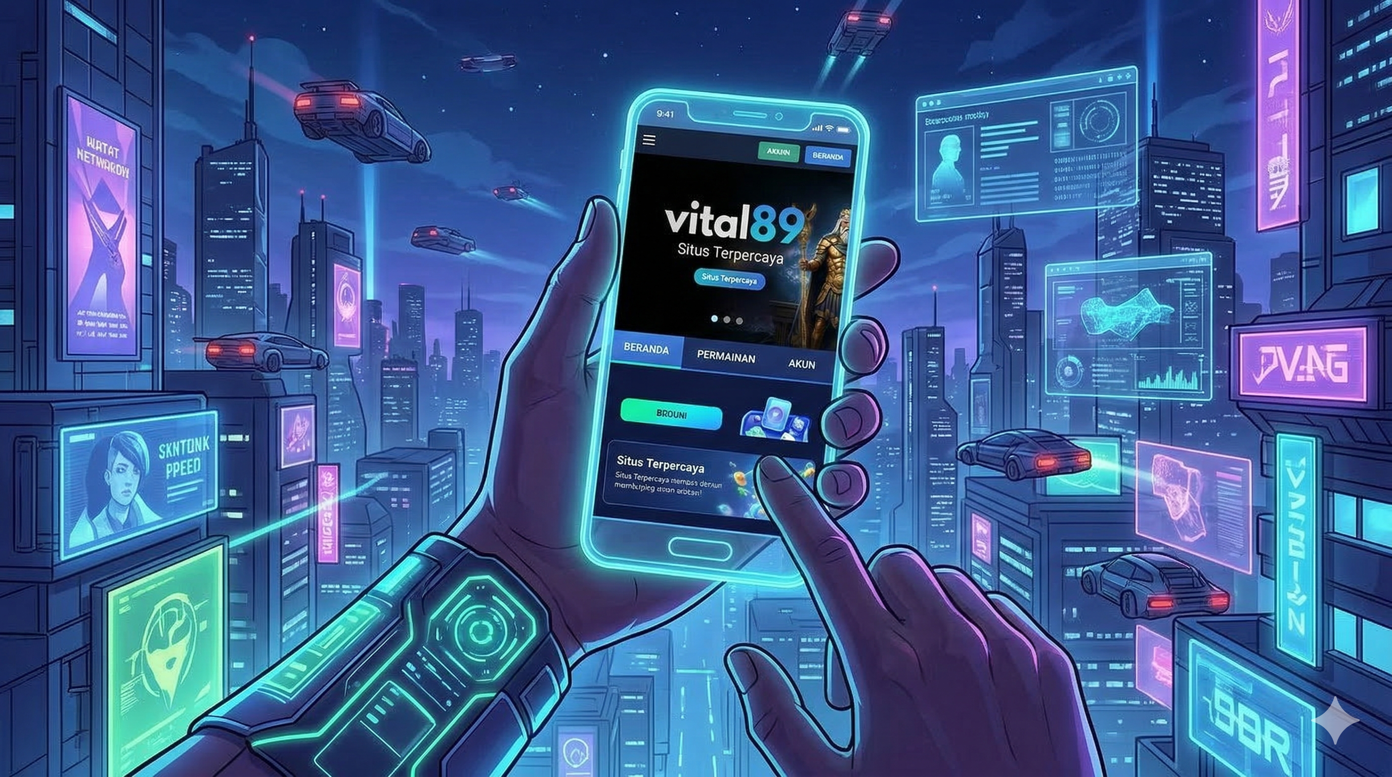 panduan login VITAL89 lengkap dan mudah untuk pemula